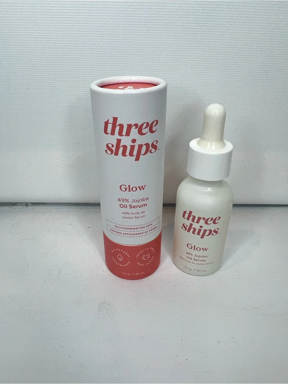 Glow 49% Jojoba Oil Serum - Pink & White